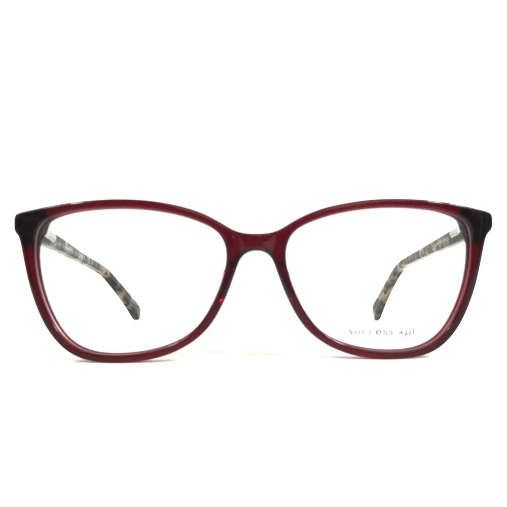 Success Eyeglasses Frames ALI RED Tortoise Cat Eye Full Rim 54-15-140